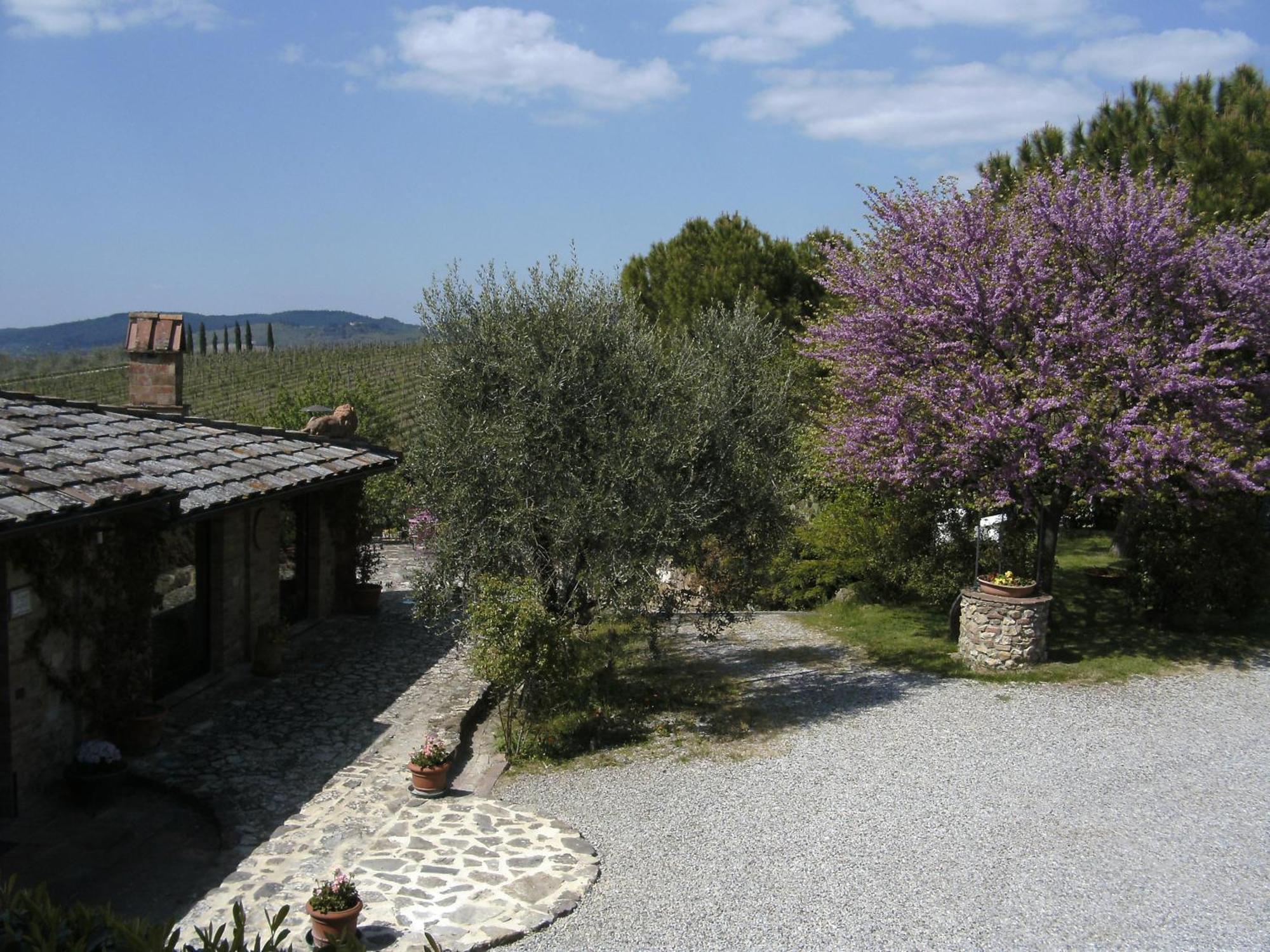 Casa Lucia In Chianti Acomodação com café da manhã Vagliagli Exterior foto