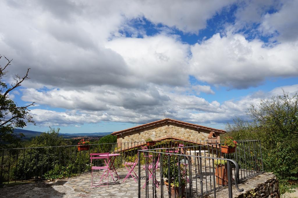 Casa Lucia In Chianti Acomodação com café da manhã Vagliagli Exterior foto
