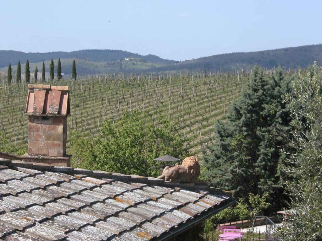 Casa Lucia In Chianti Acomodação com café da manhã Vagliagli Exterior foto