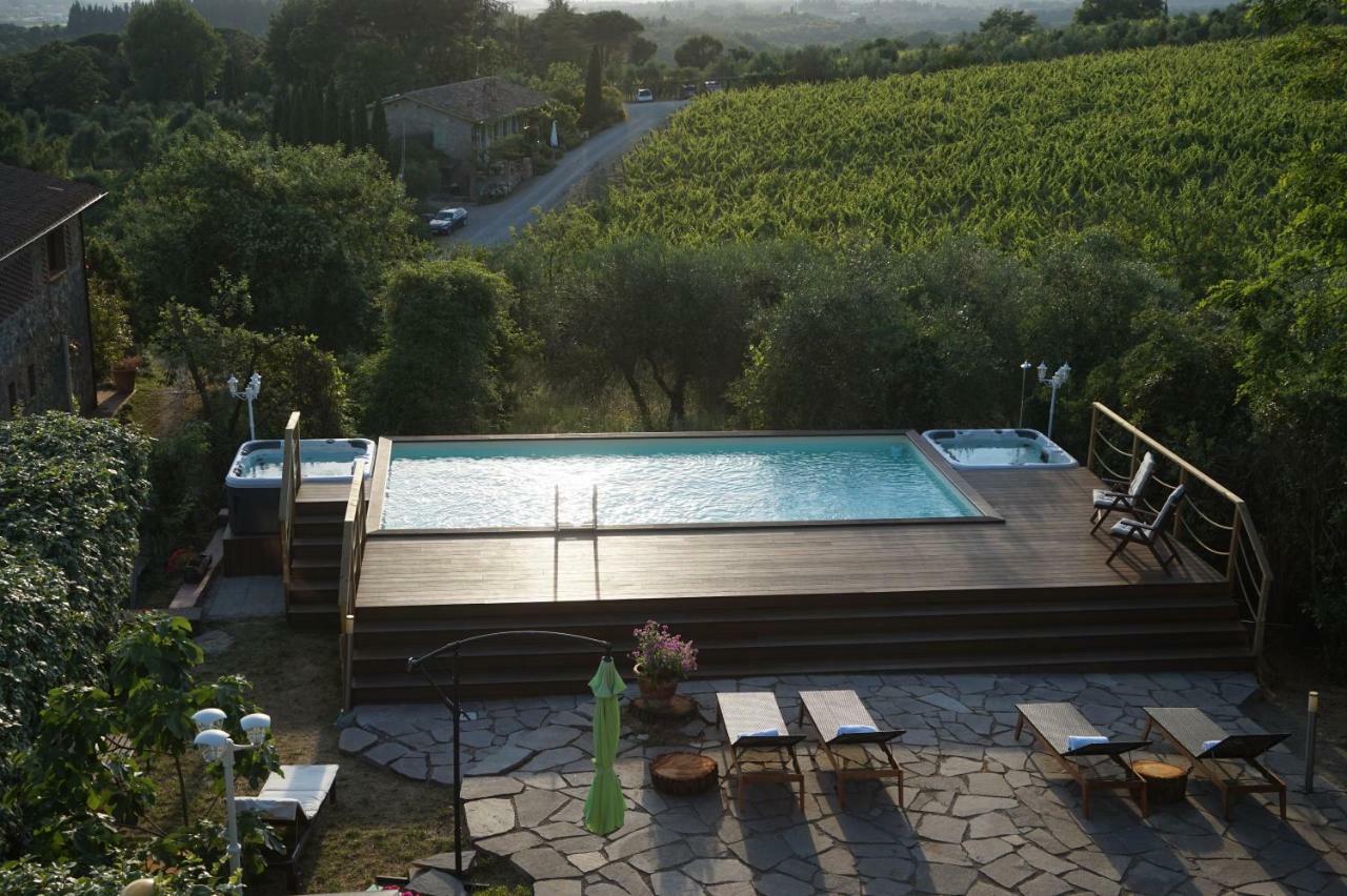 Casa Lucia In Chianti Acomodação com café da manhã Vagliagli Exterior foto